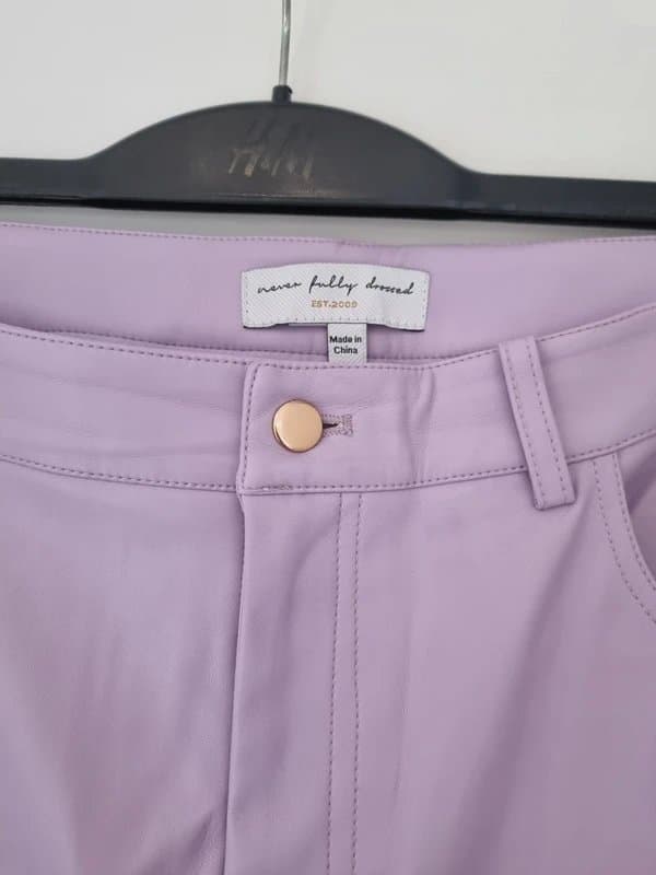 Never Fully Dressed Never Fully Dressed Faux Leather Trousers
