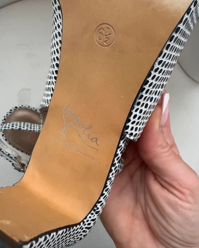 M&S Collection Marks and Spencer sling back court shoes size 6