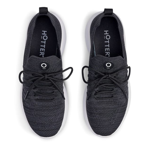 Hotter Hotter Women's 'Defy' Slip-On Trainer in Black - 3