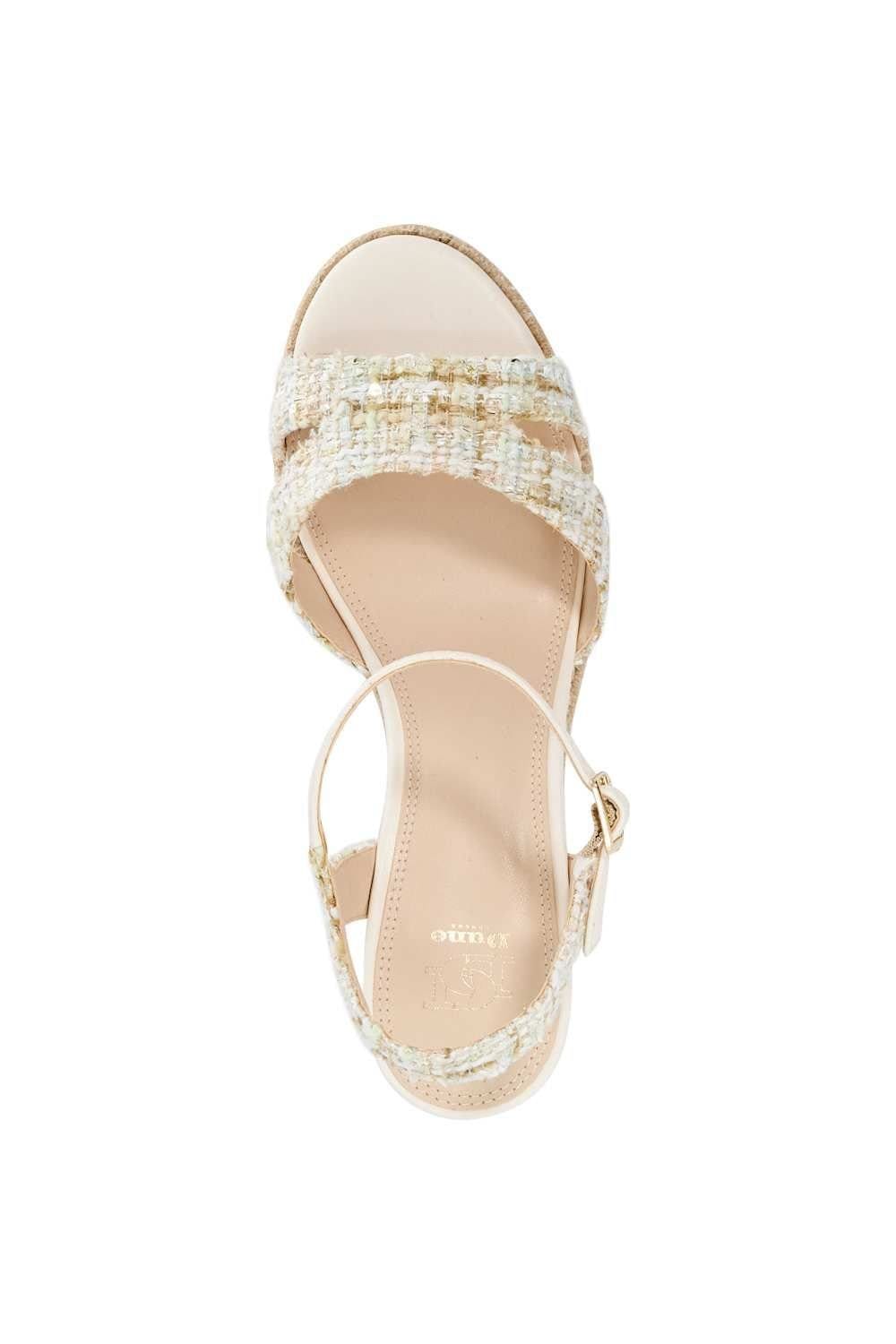 Dune London Dune London Women's 'Kindal' Sandals in Cream - 4