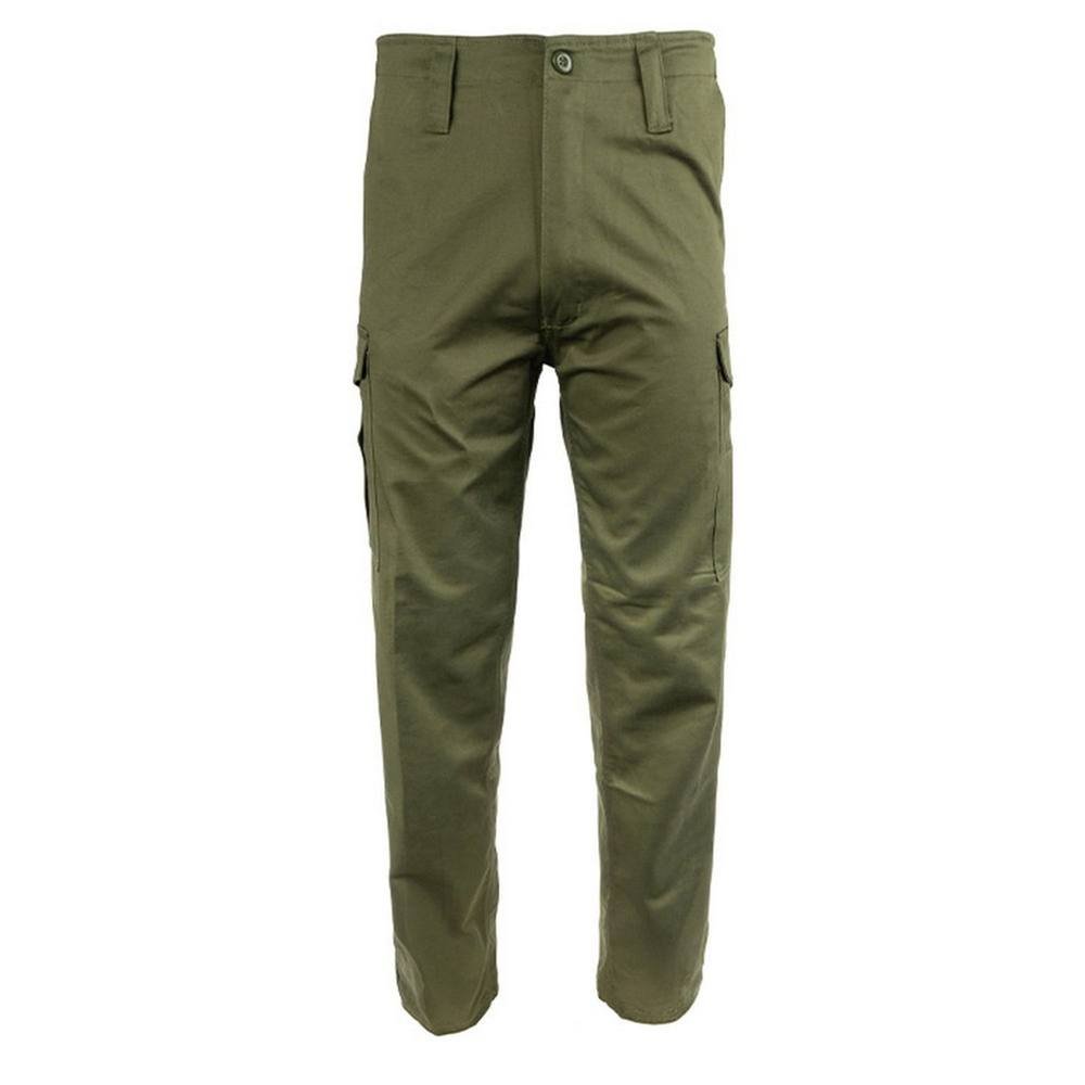 Mil-Com Mil-Com Men's Heavyweight Combat Trousers in Green - 1