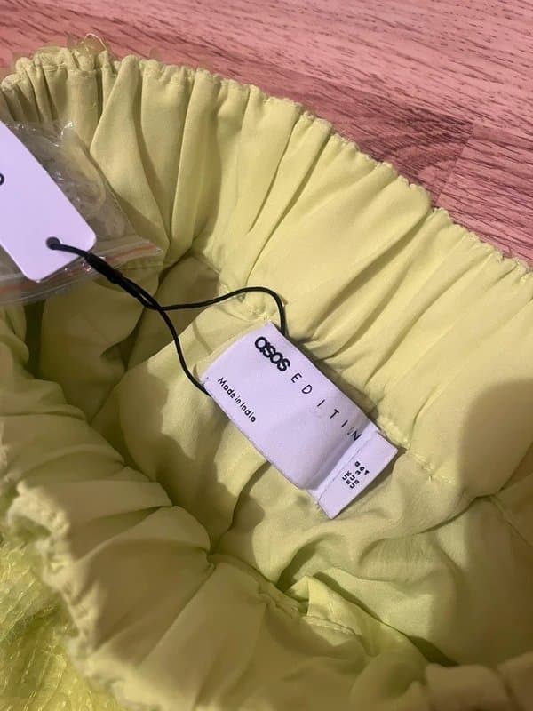 ASOS Green sequin trousers