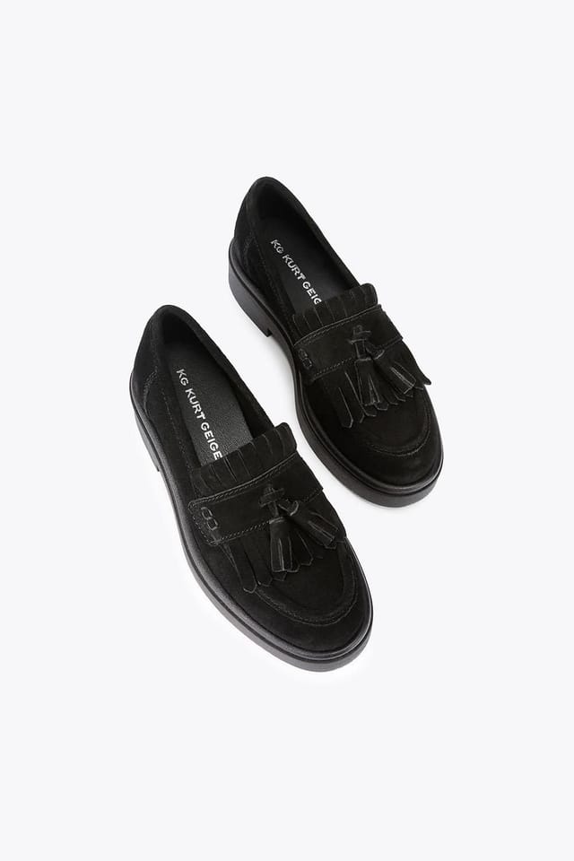 KG Kurt Geiger KG Kurt Geiger Women's 'Mylo' Suede Flats in Black - 2