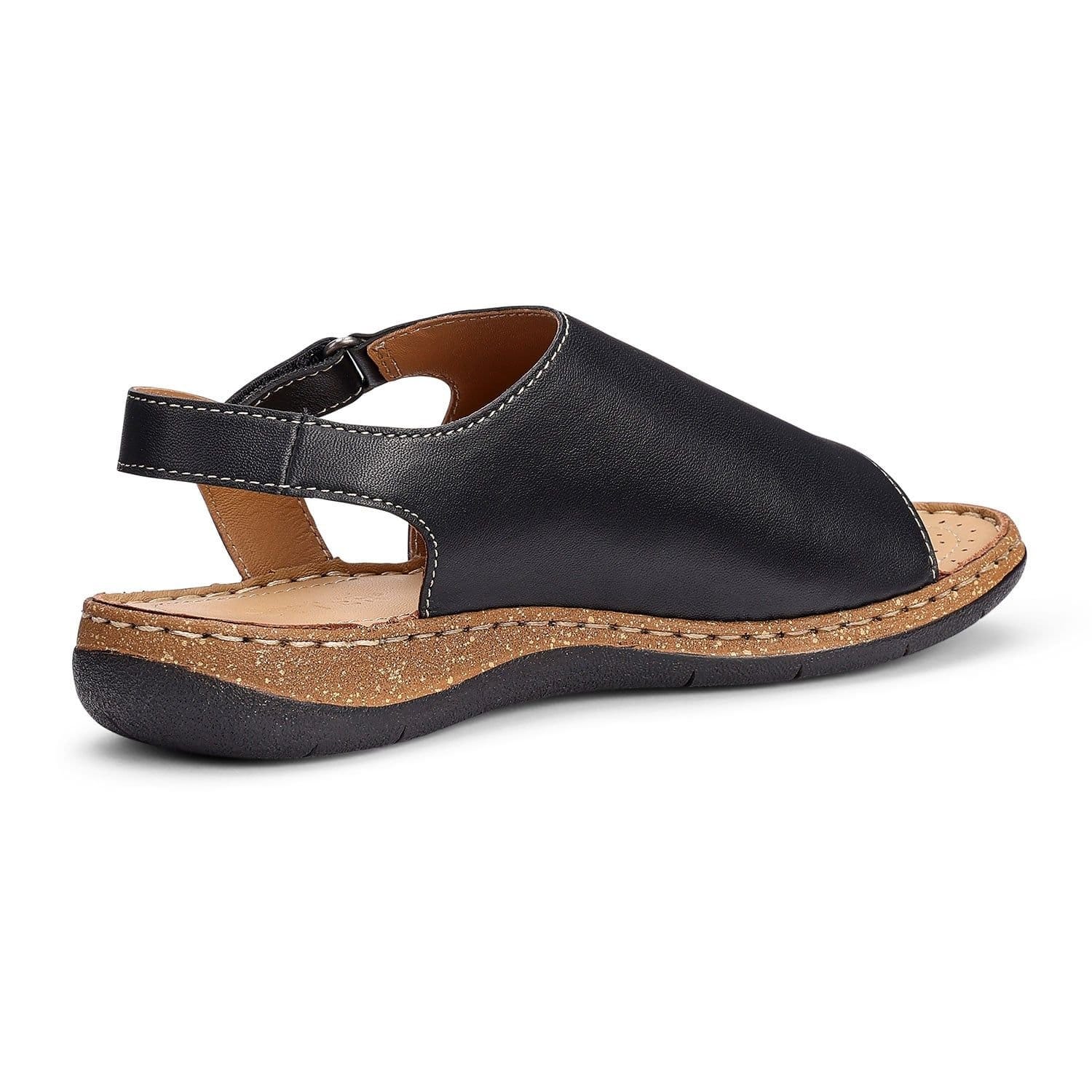 Hotter Hotter Women's Wide Fit 'Mena' Sandals in Black - 4