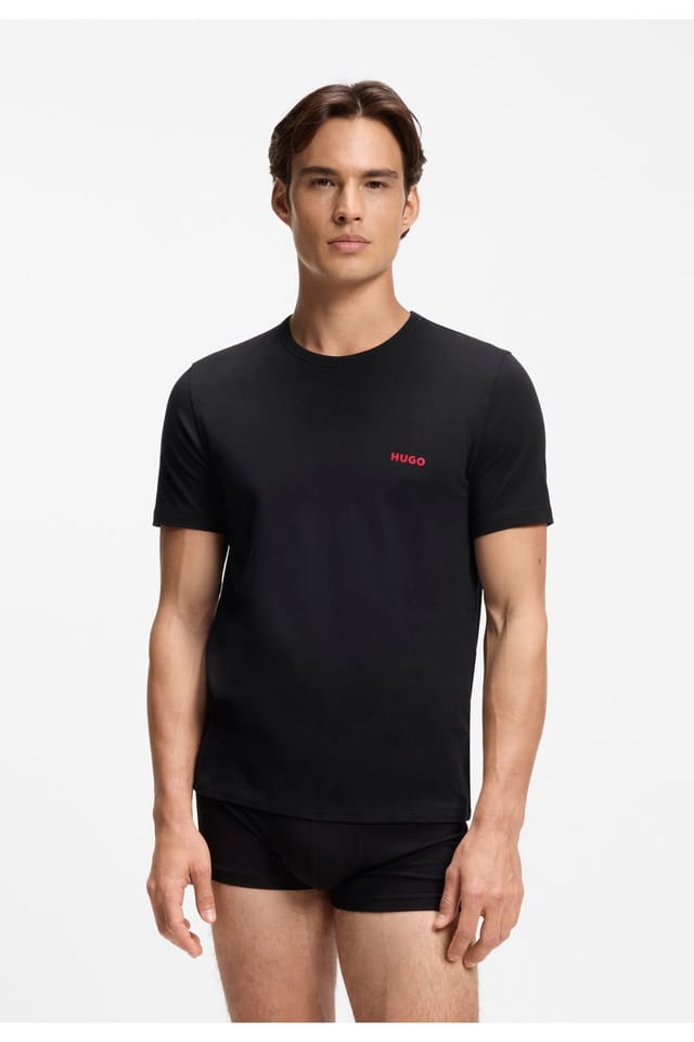 HUGO Hugo Men's 3 Pack T-Shirt Multi - 2