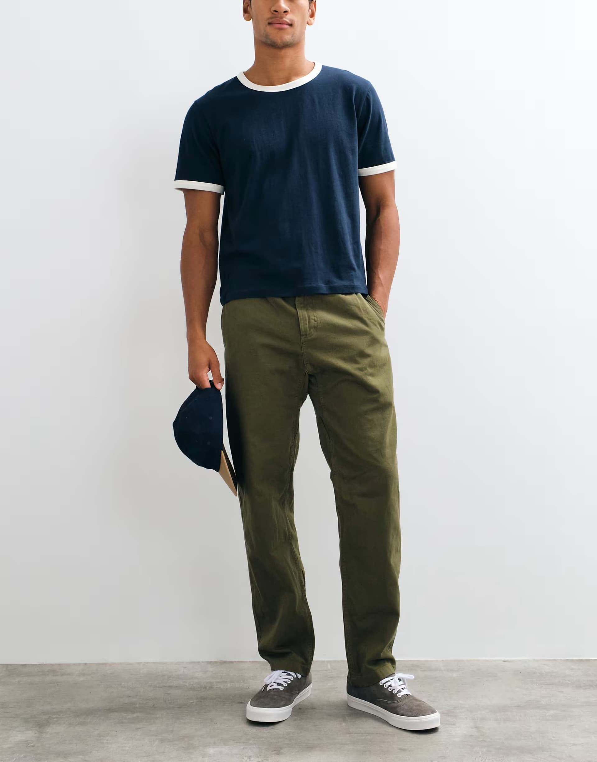 ASOS Gramicci G-pant tapered trousers in olive green
