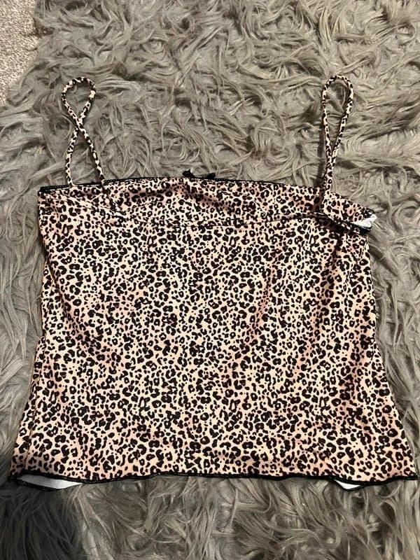 Bershka Bershka leopard print tank top