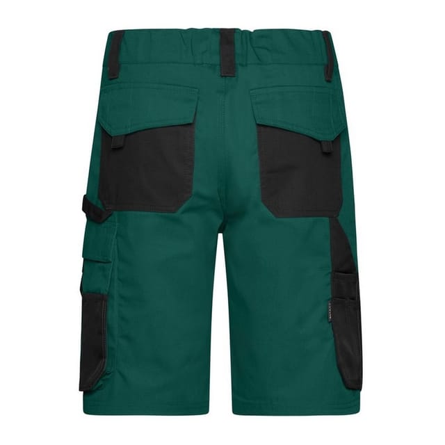 James and Nicholson James and Nicholson Men's Strong Cargo Shorts in Dark Green - 2