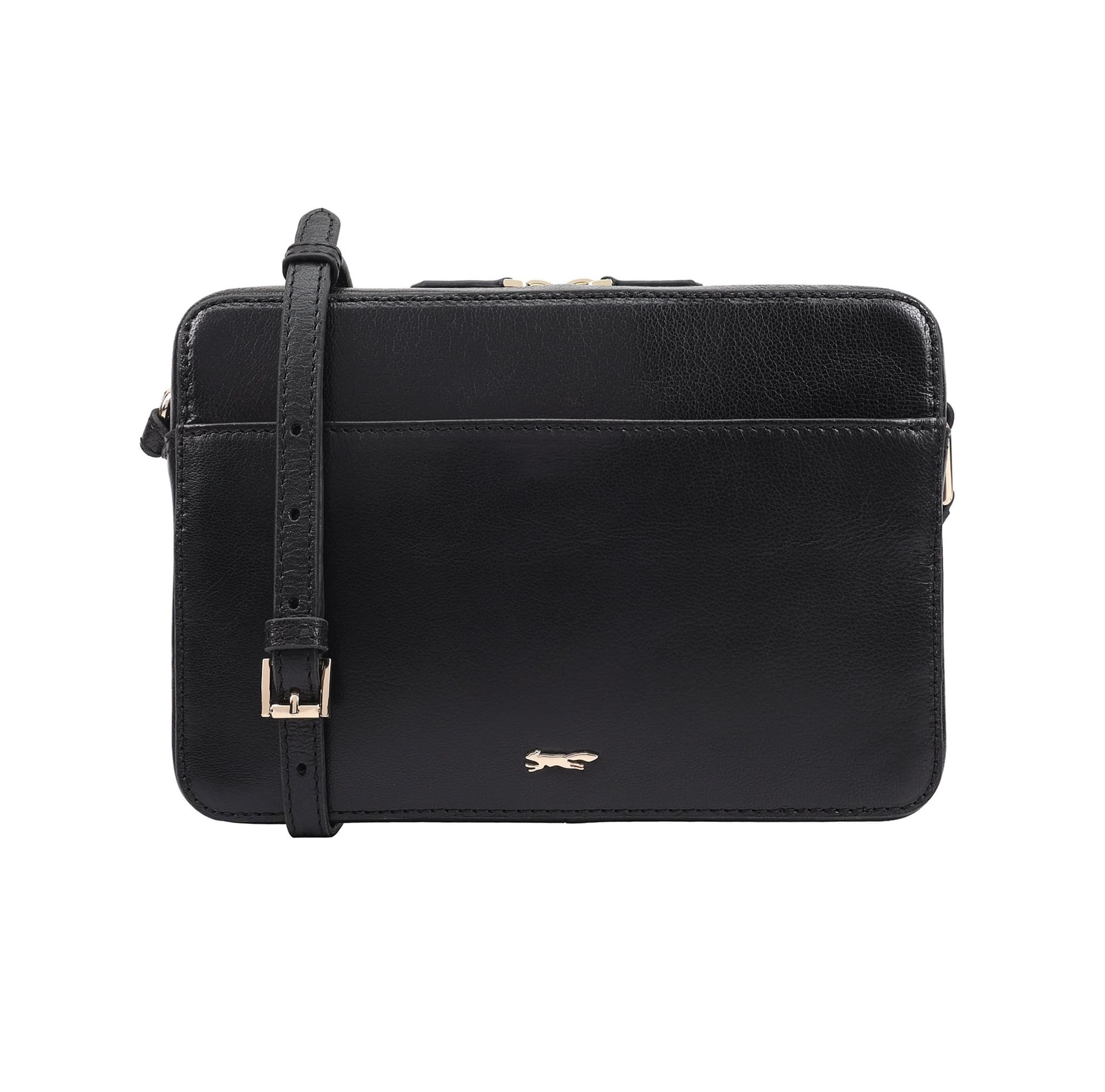 Paul Costelloe Paul Costelloe Women's Kouti Leather Cross Body Bag in Black