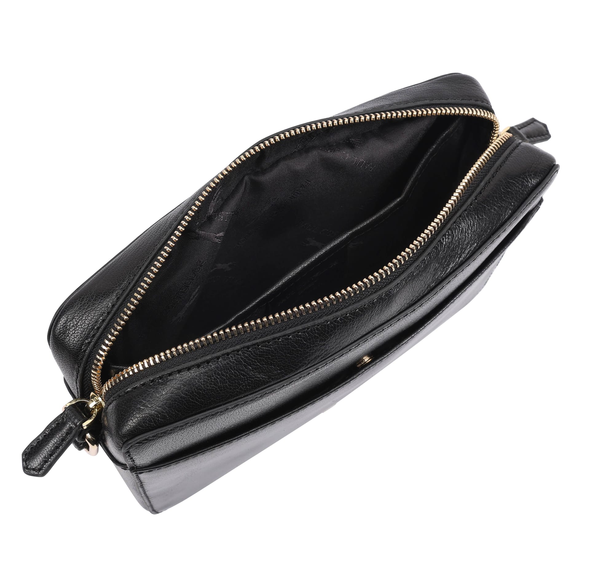 Paul Costelloe Paul Costelloe Women's Kouti Leather Cross Body Bag in Black - 4