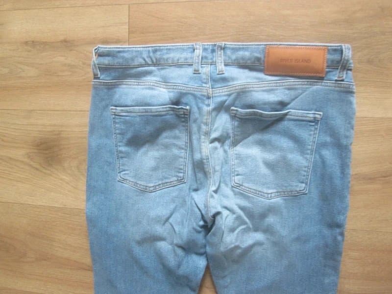 River Island River island size 34 ripped stretch super skinny jeans good condition