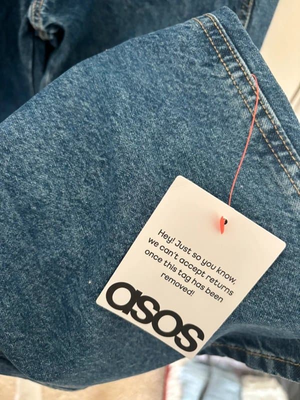 ASOS Asos Maternity Denim Jumpsuit