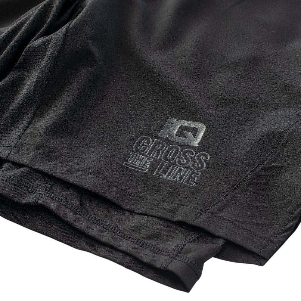 IQ IQ Men's Welby Logo Shorts in Black - 4