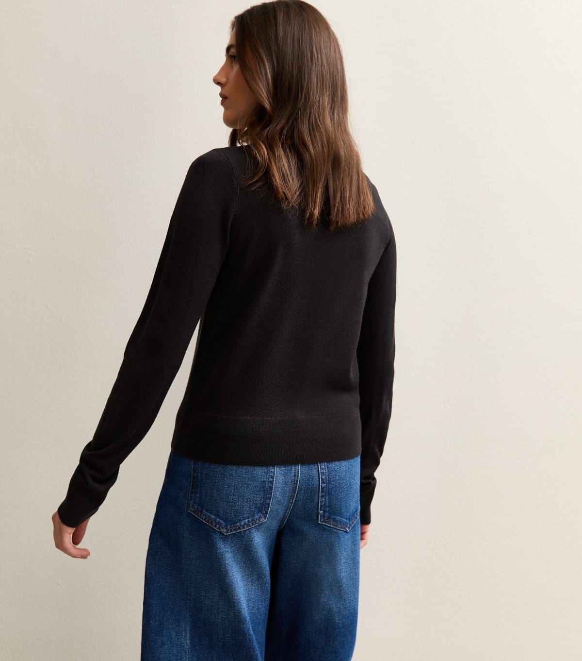 New Look Women's Black Crew Neck Jumper New Look - 4
