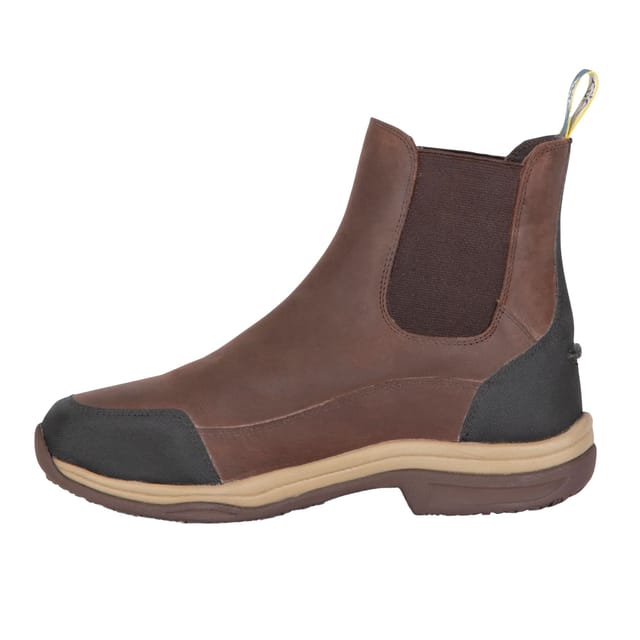 Moretta Moretta Women's Genoa Xgrip Leather Chelsea Boots in Brown - 3