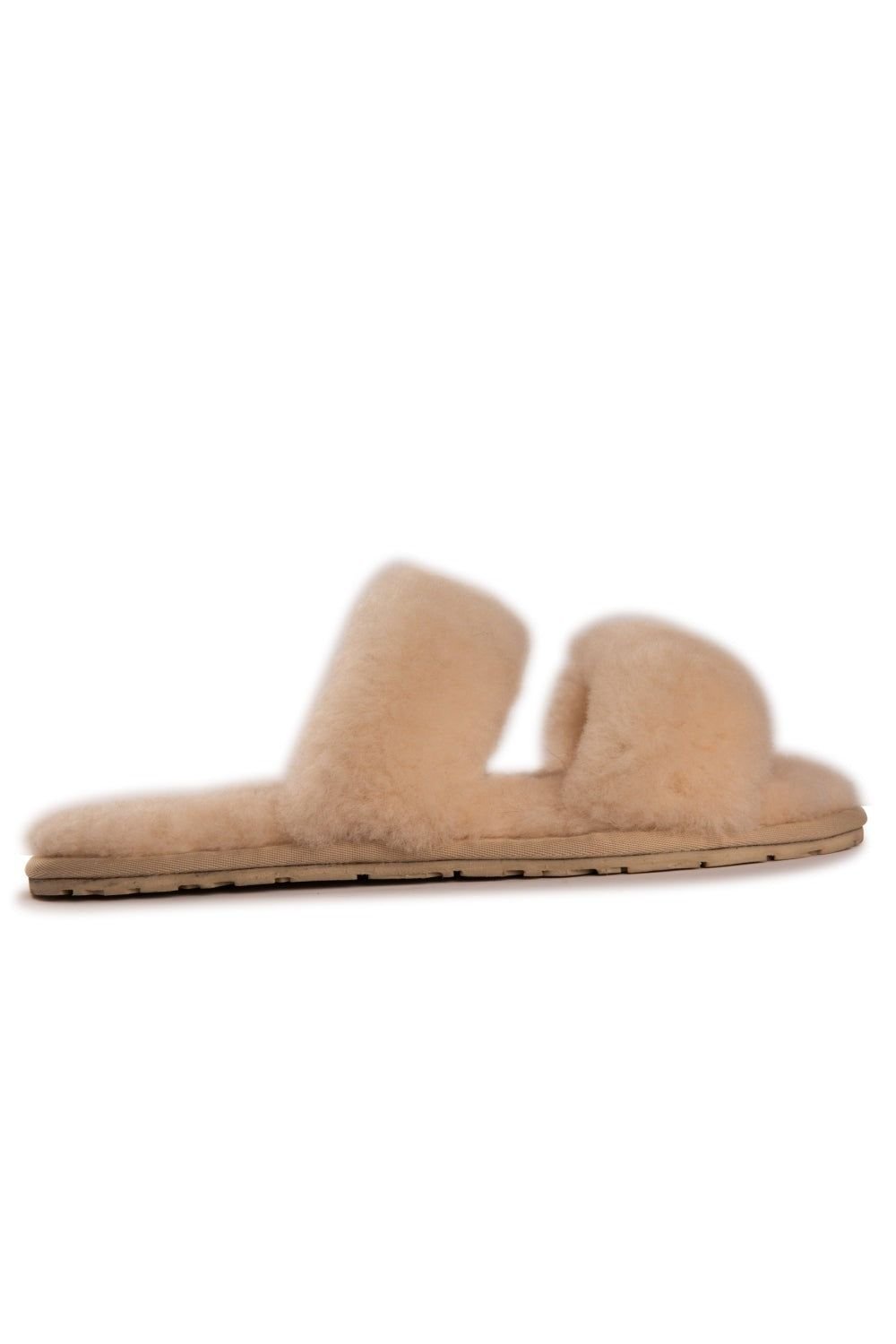 Aus Wooli Australia Aus Wooli Australia Women's Sheepskin Wool Ballart Sandals in Tan - 2