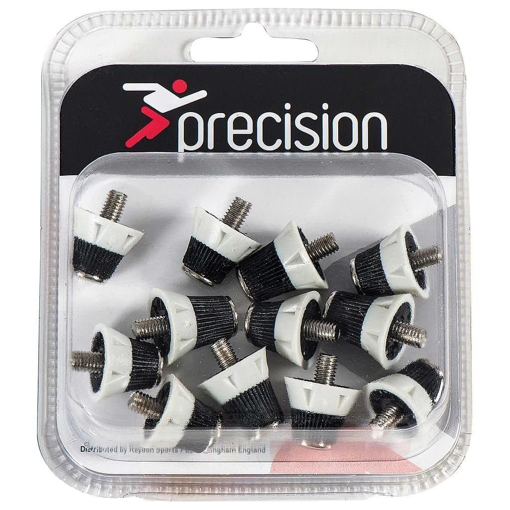 Precision Precision Men's League Pro Football Studs (Pack Of 12) in White