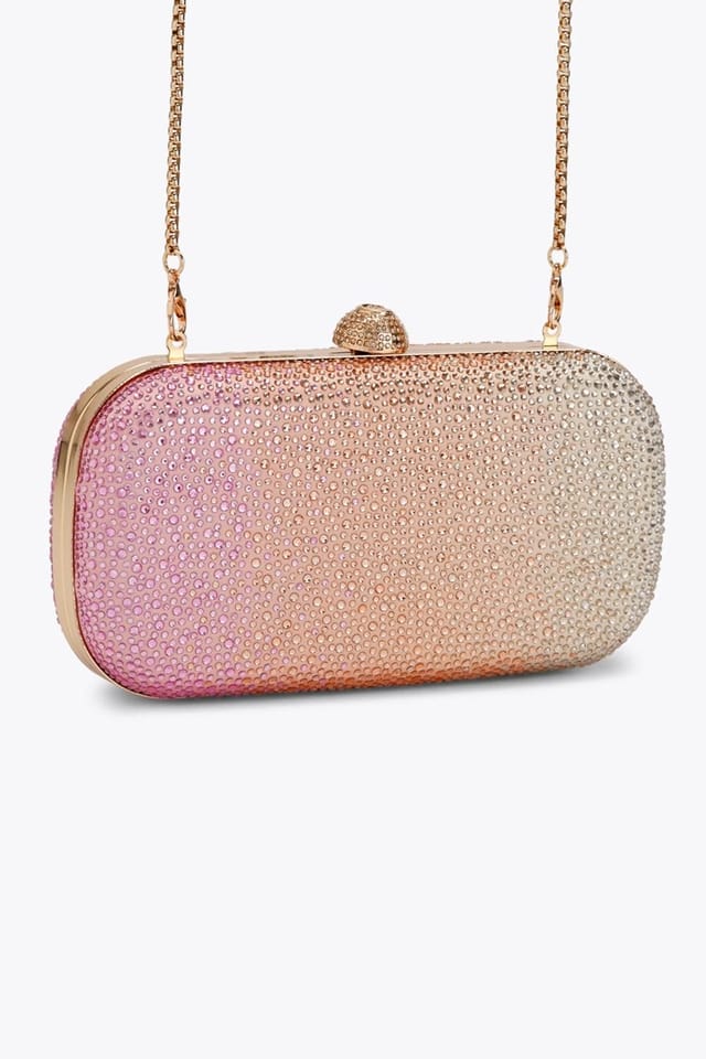 Carvela Carvela Women's 'Cecilia Hard Clutch' Bag in Pink - 2