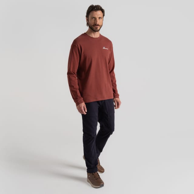 Craghoppers Craghoppers Men's Dillisk II Long Sleeve Top in Red - 3