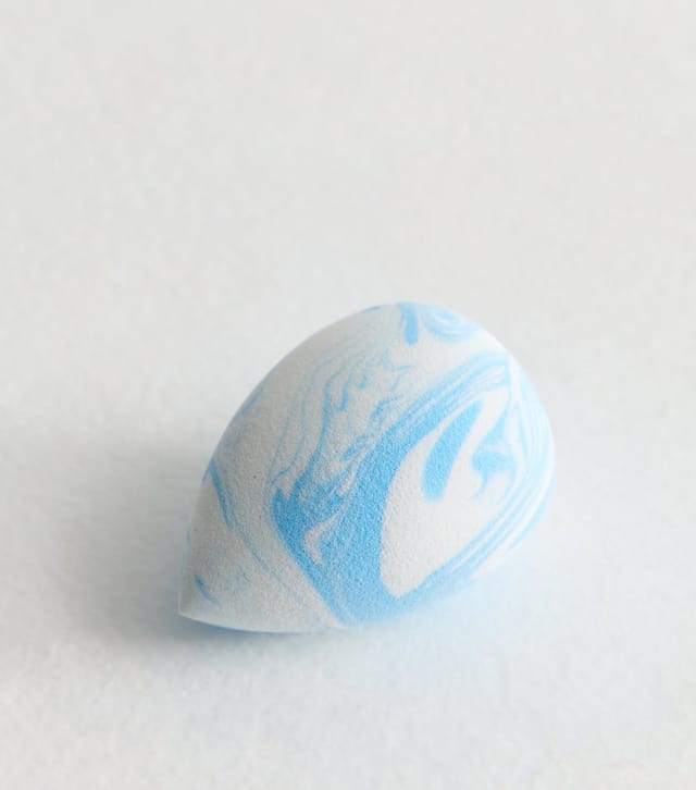New Look Blue Marbled Beauty Sponge New Look - 2