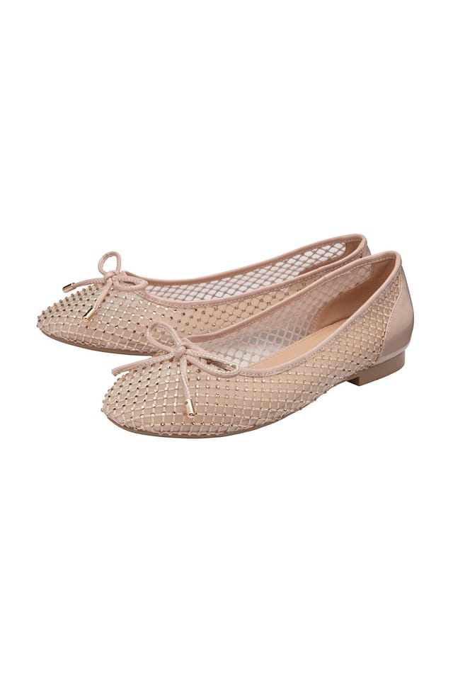 Lotus Lotus Women's 'Americas' Flat Ballerina Shoes in Nude - 2