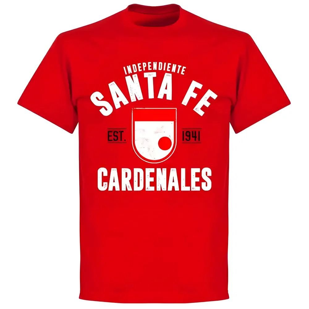 Independiente Independiente Men's Santa Fe Established T-Shirt in Red - 2