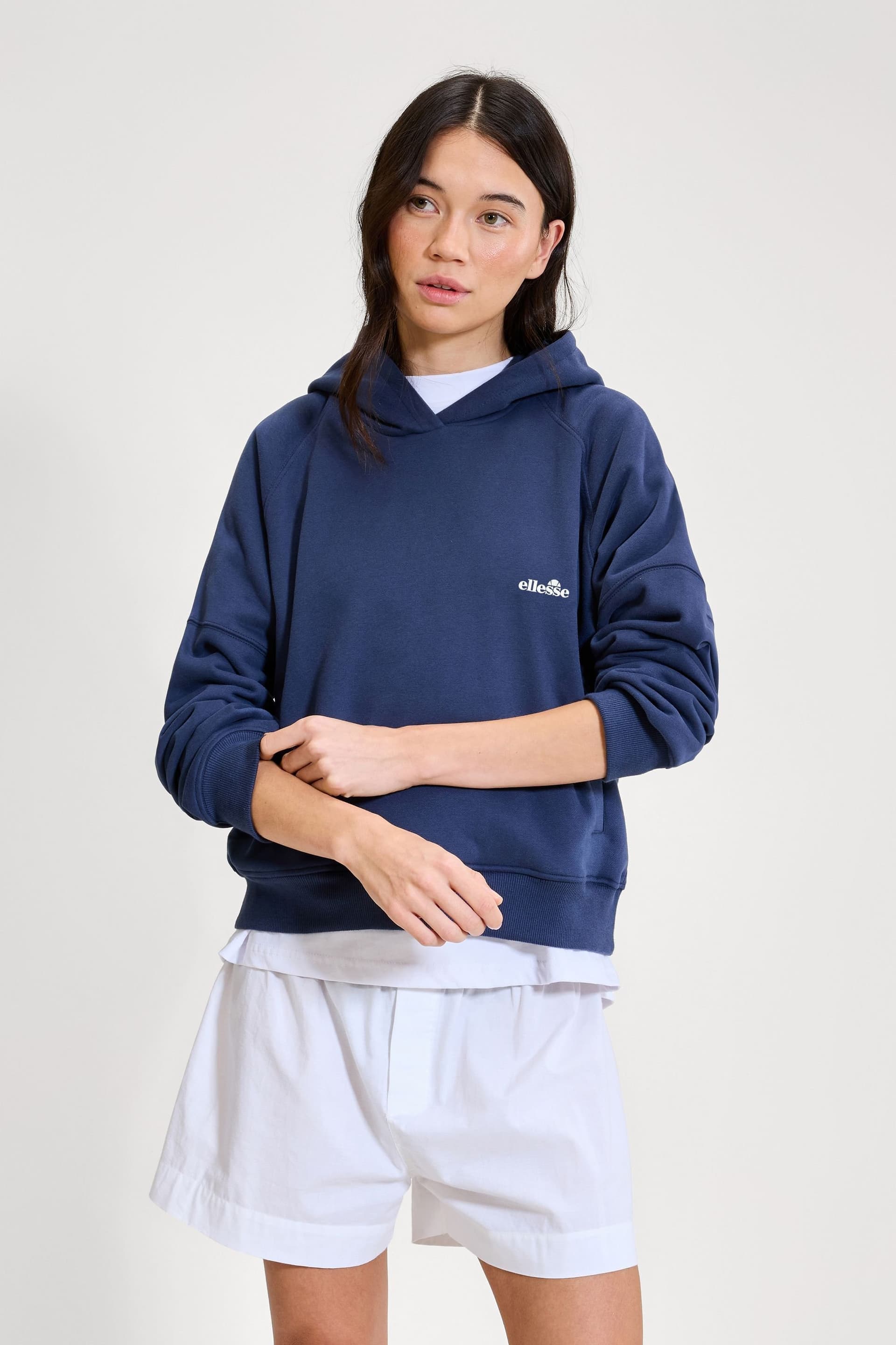 Ellesse Ellesse Women's Liscia OH Hoodie in Dark Blue