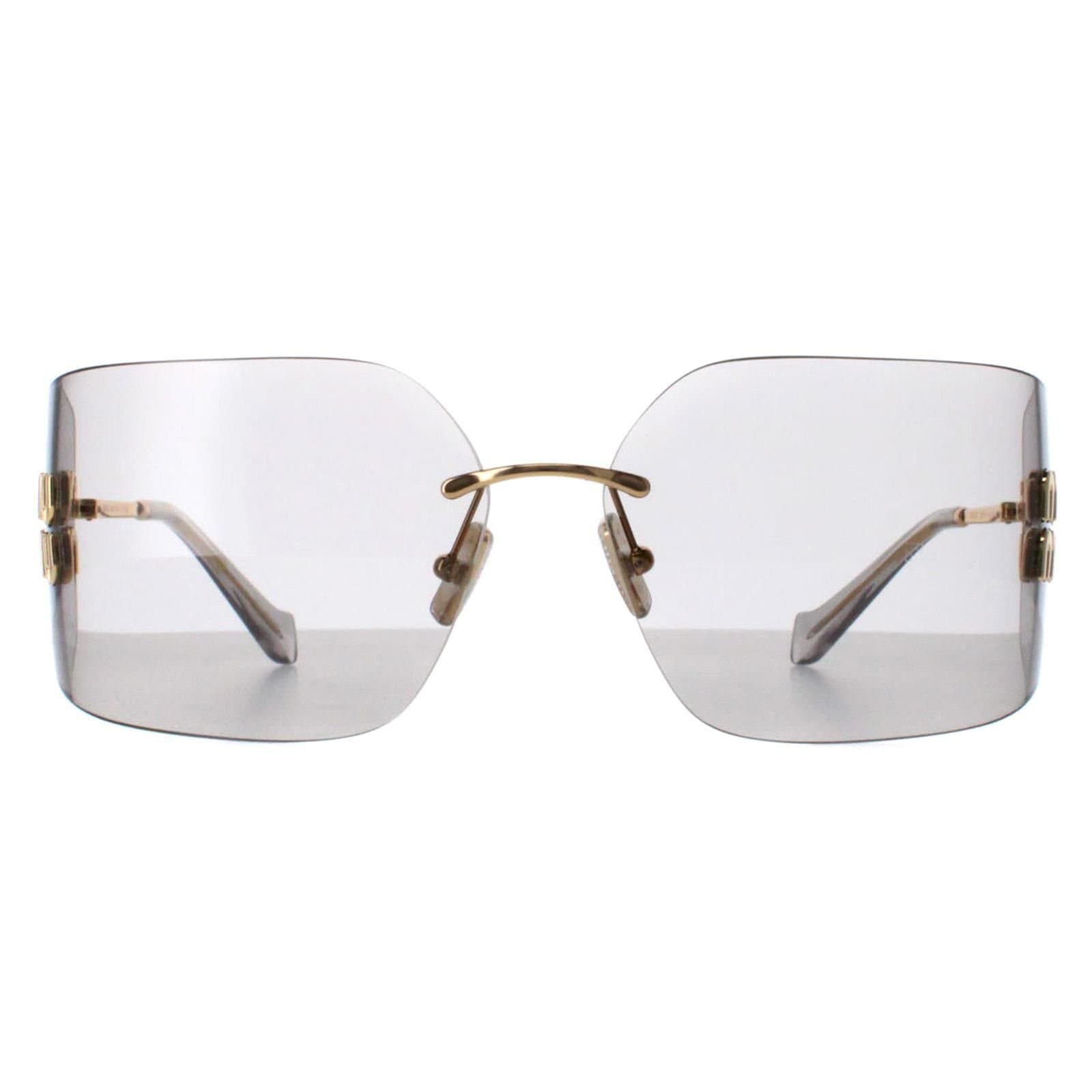 Miu Miu Miu Miu Women's Rimless Gold Light Grey MU54YS