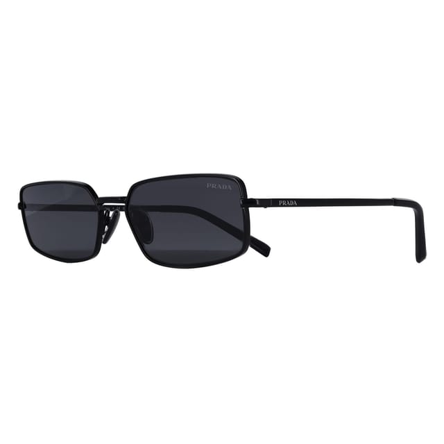 Prada Prada Women's Rectangle Black Dark Grey PRA60S - 2