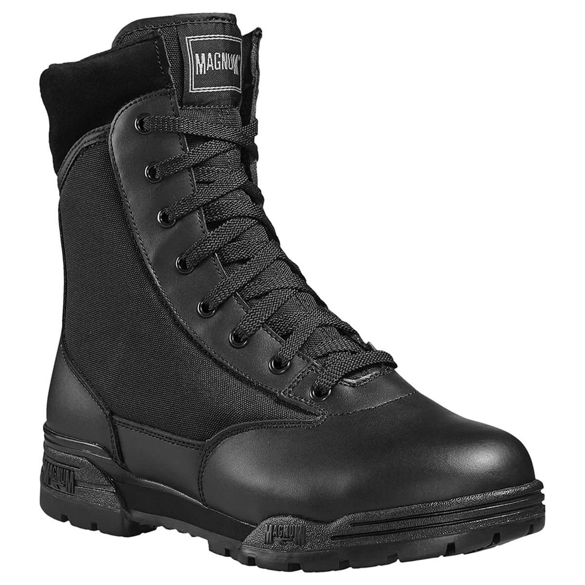 magnum Magnum Men's Classic Hardwearing Military Combat Boots in Black