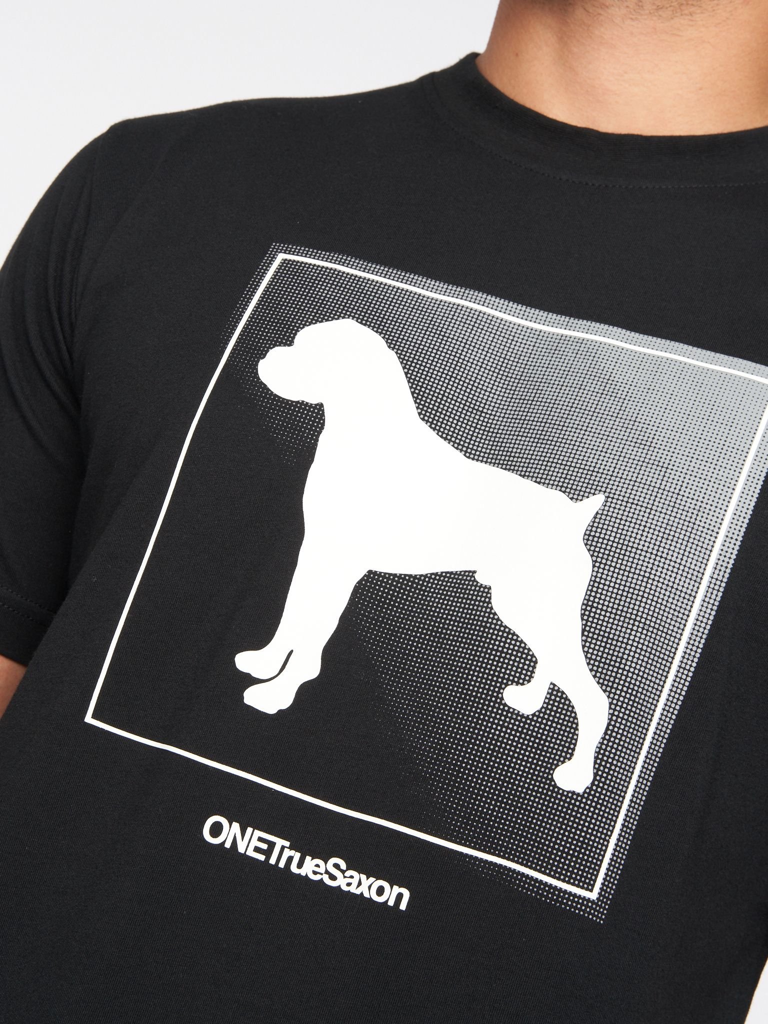 One True Saxon One True Saxon Men's Braice T-Shirt in Black - 2