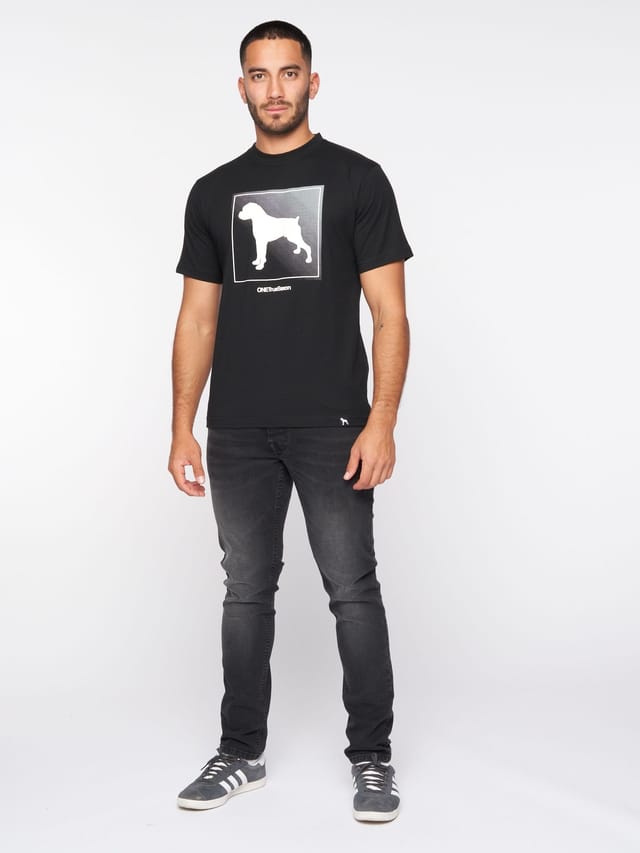 One True Saxon One True Saxon Men's Braice T-Shirt in Black - 3