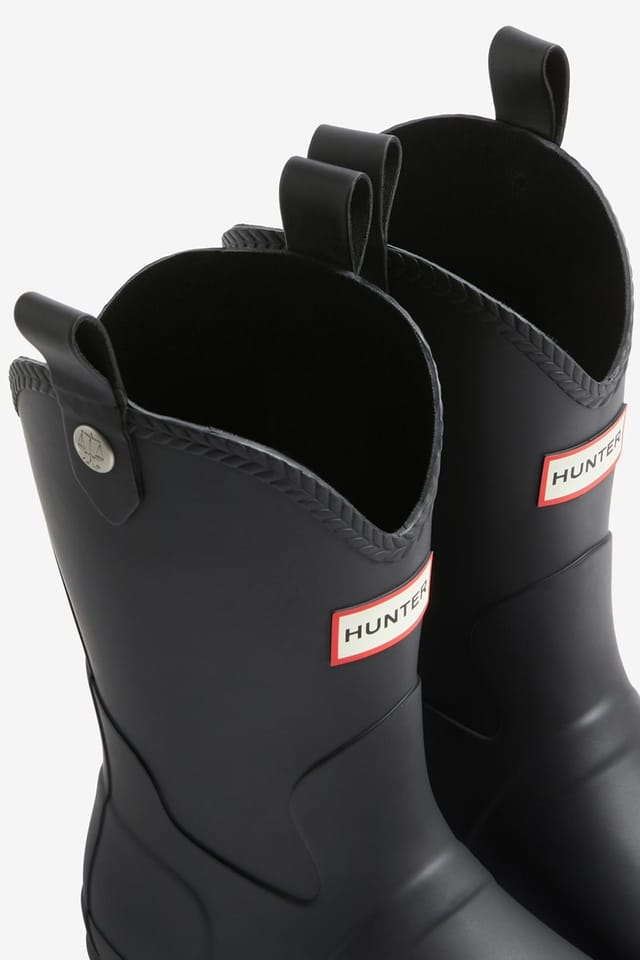 Hunter Hunter Women's Womens Original Cowboy Boot Black - 3