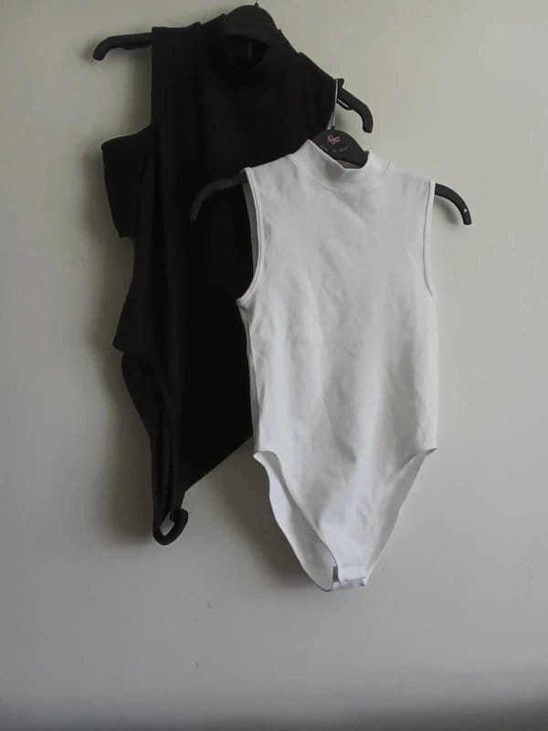 New Look Black & White Bodysuits - Size 8 & 10