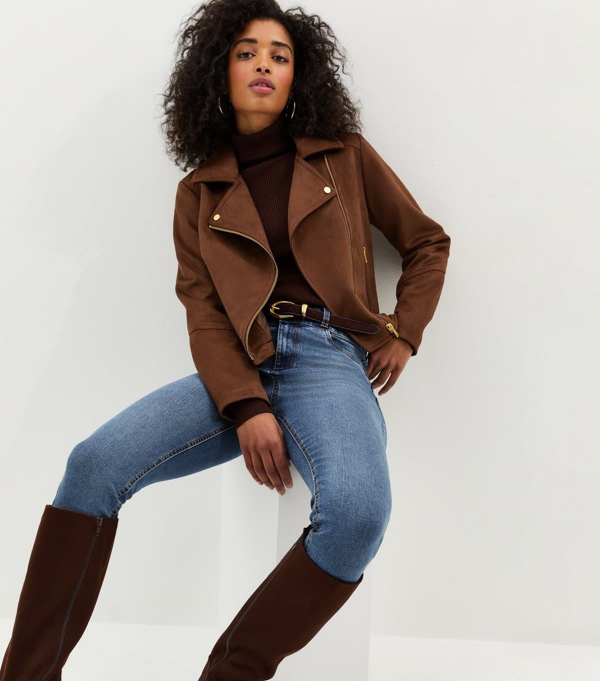 New Look Women's Blue High Waist Yazmin Skinny Jeans New Look