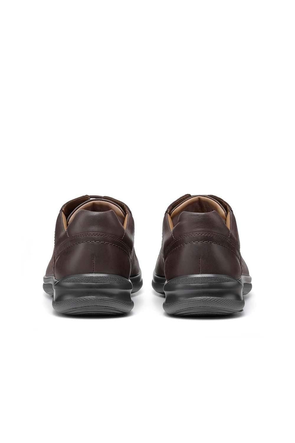 Hotter Hotter Men's 'Lance' Lace-Up Shoe in Dark Brown - 4
