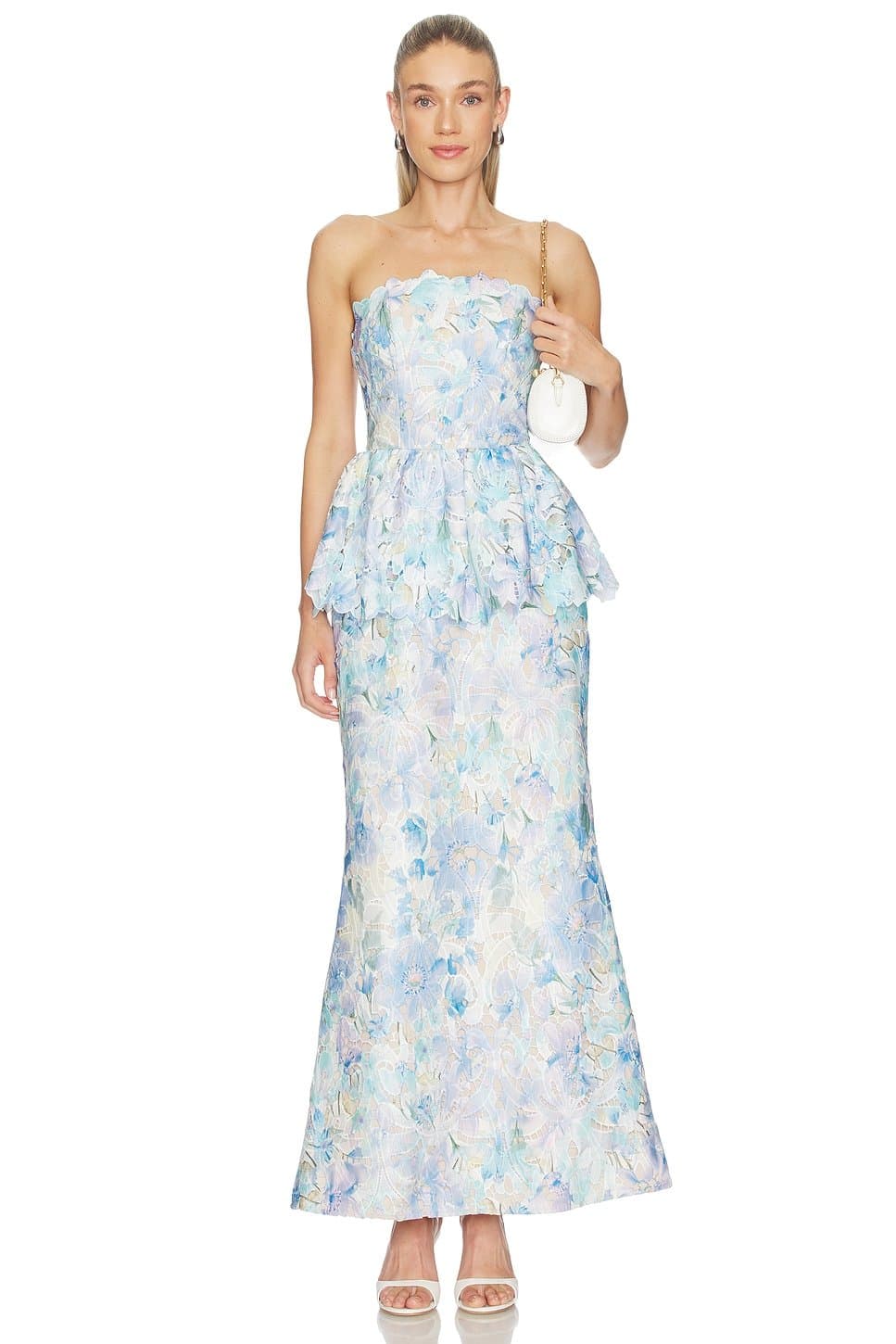 revolve Kalissa Peplum Gown