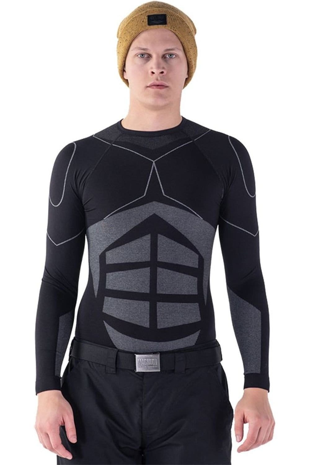 Magnum Men's Jupiter Base Layer Top in Black