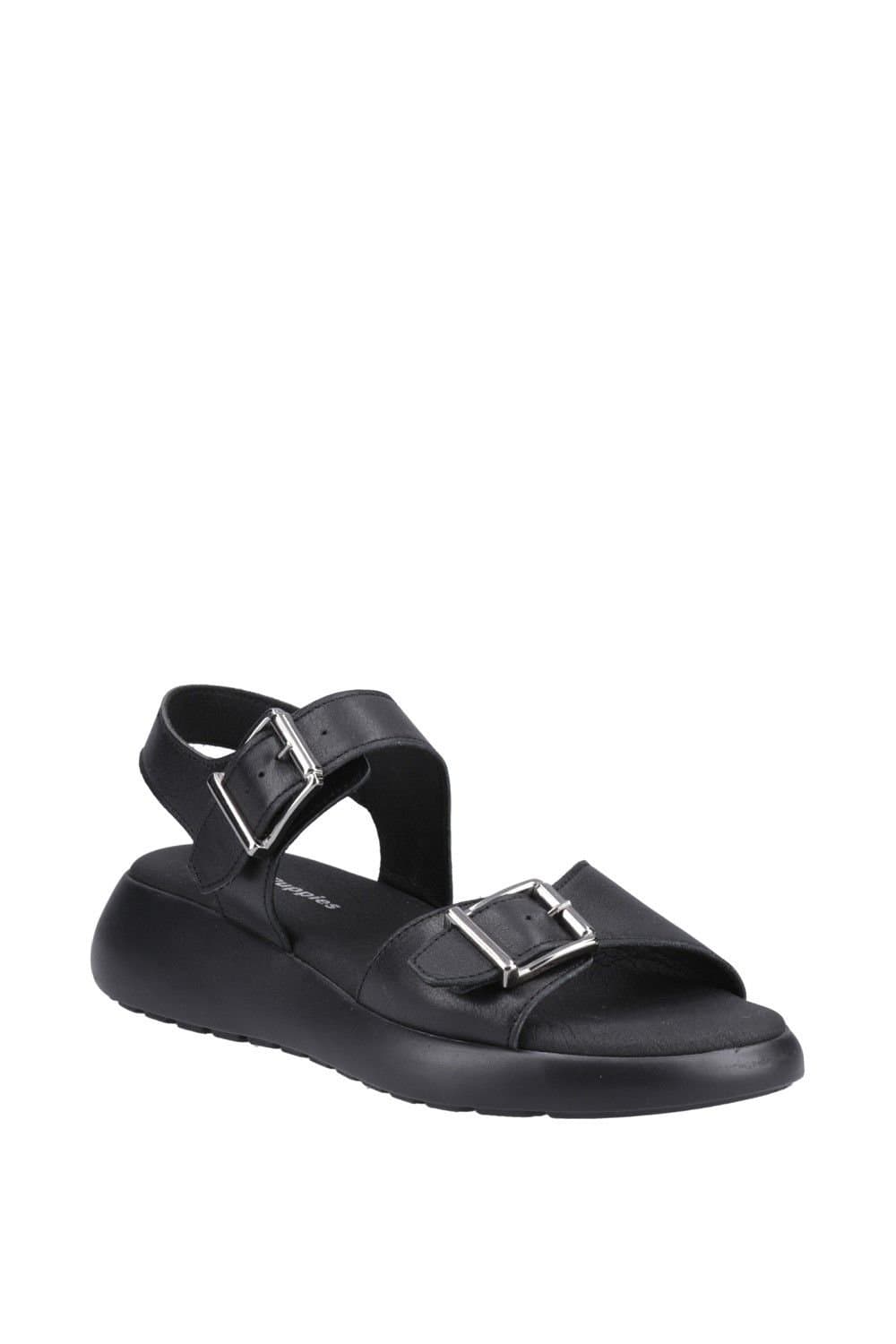 Hush Puppies Hush Puppies Women's Alison Buckle Sandal in Black