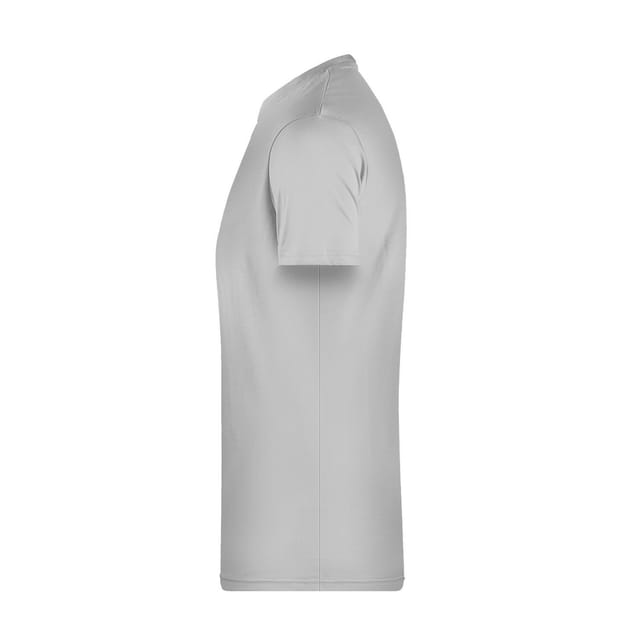 James and Nicholson James and Nicholson Men's Basic T-Shirt in Light Grey - 3