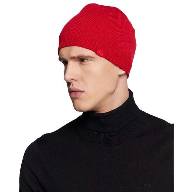 4F 4F Men's H4Z22CAD00127M Beanie in Red - 3