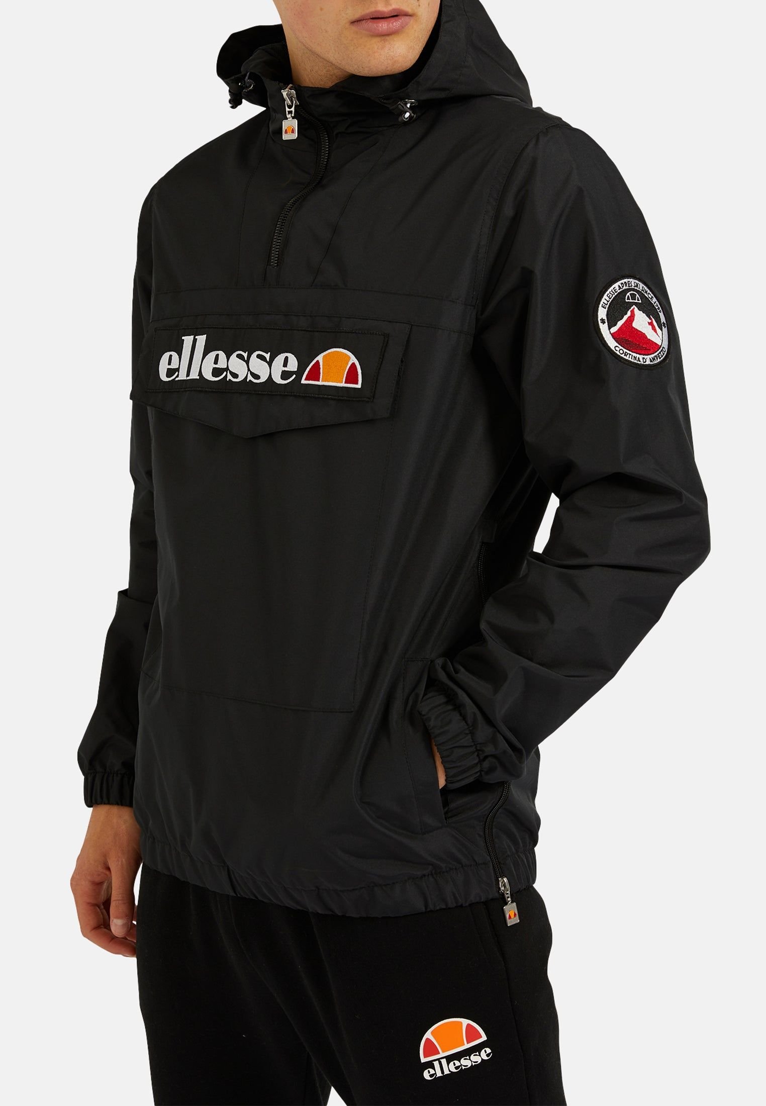 Ellesse Ellesse Men's Mont 2 OH Jacket in Dark Grey - 3
