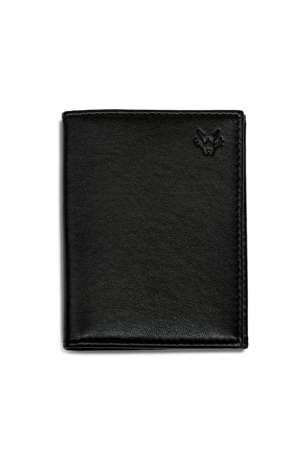 Watson & Wolfe Watson & Wolfe Men's Bifold 6 Card Holder in Black