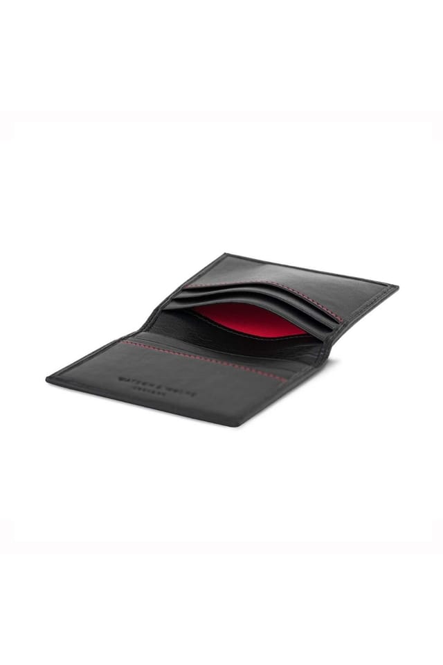 Watson & Wolfe Watson & Wolfe Men's Bifold 6 Card Holder in Black - 3