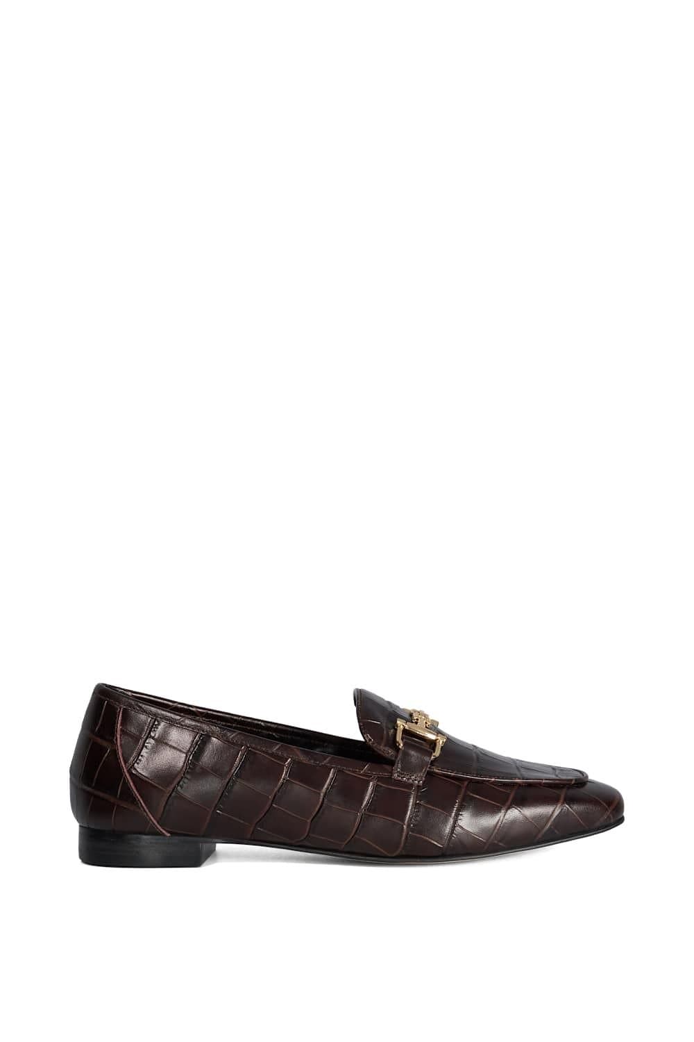 Dune London Dune London Women's Wide Fit 'Grained' Loafers in Brown