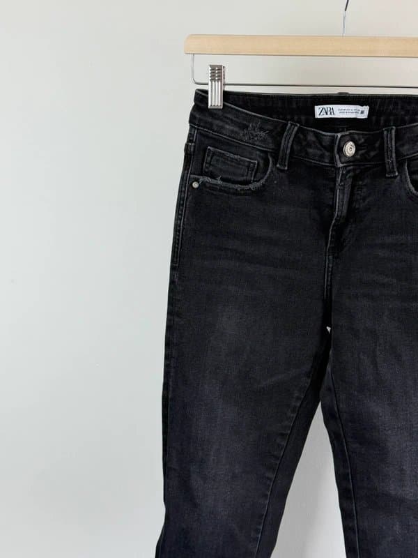 Zara Zara Dark Grey Skinny Jeans UK 10
