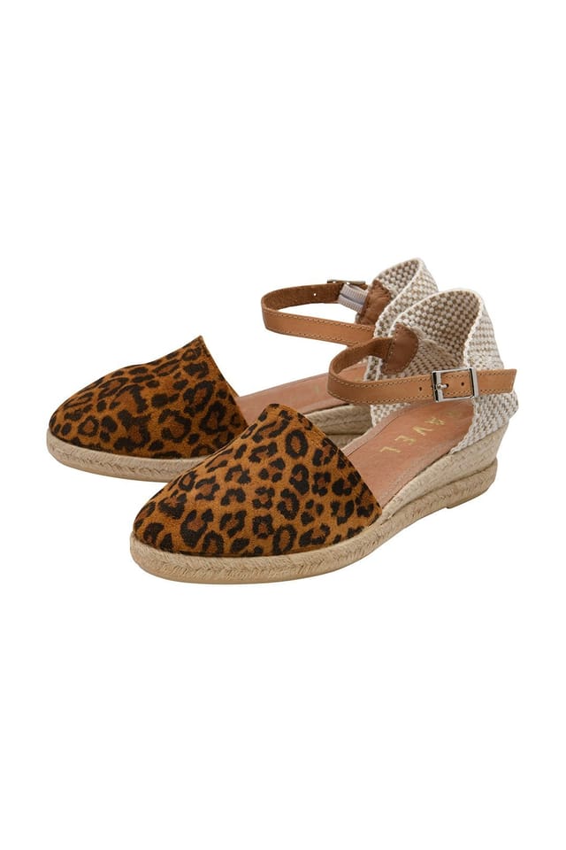 Ravel Ravel Women's Leopard-Print Suede 'Fulbeck' Wedge Sandals - 2