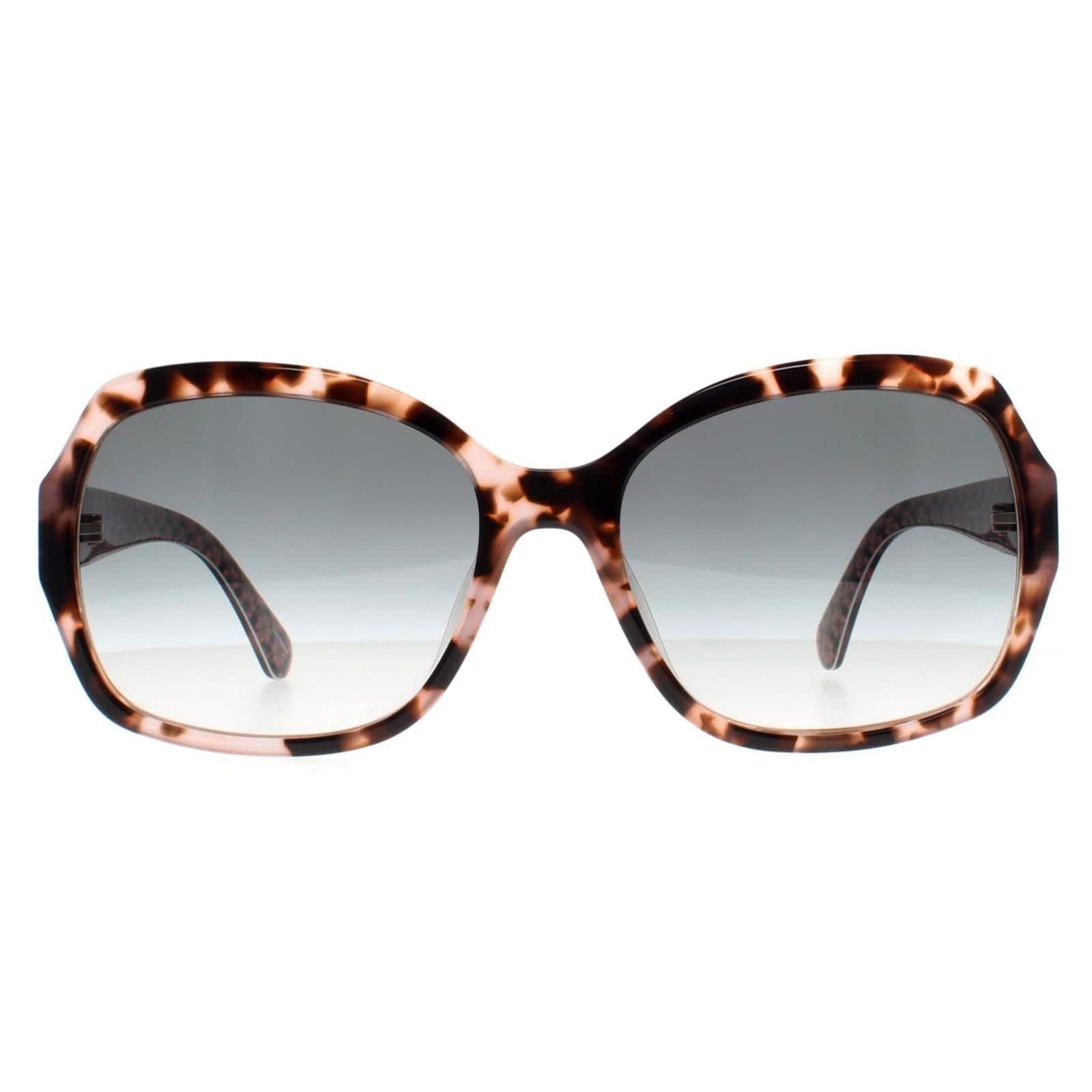 Kate Spade Kate Spade Women's Butterfly Havana Pattern Pink Green Gradient Amberlynn/S in Brown