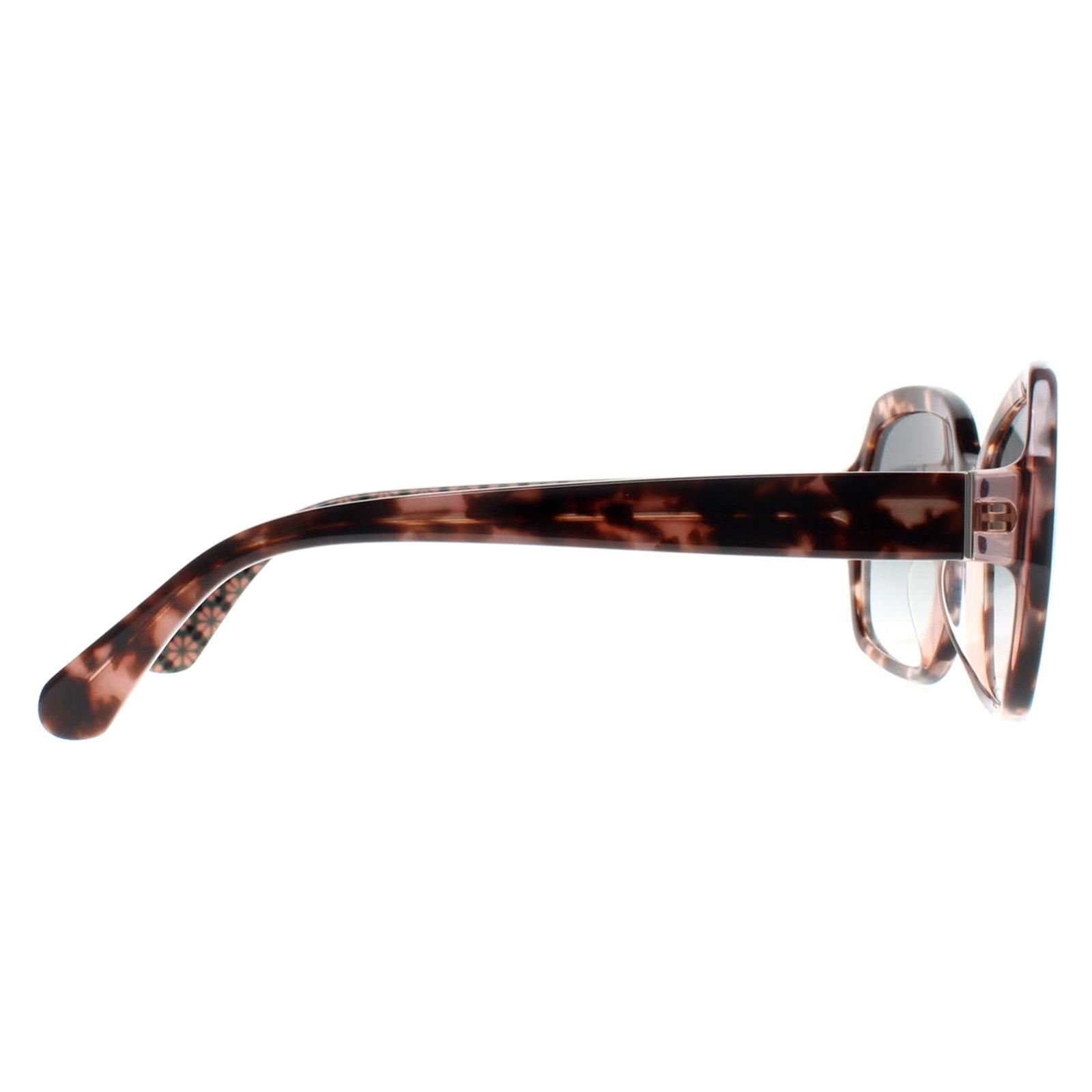 Kate Spade Kate Spade Women's Butterfly Havana Pattern Pink Green Gradient Amberlynn/S in Brown - 4