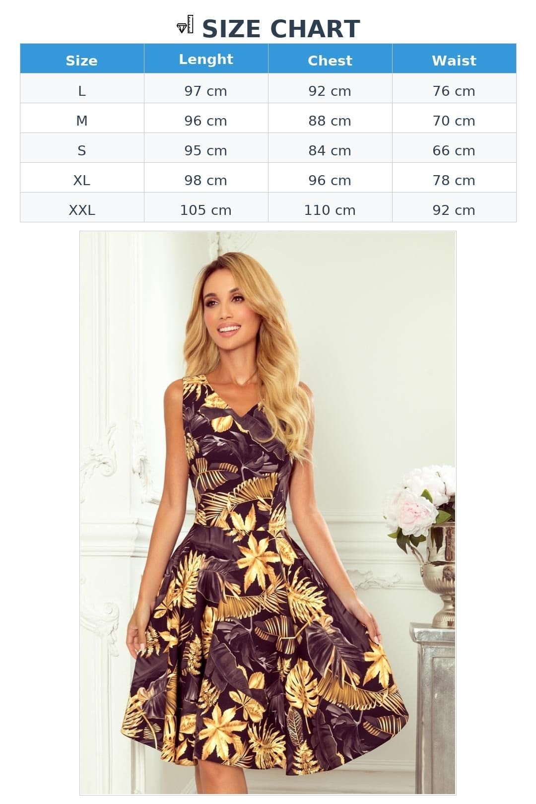 Love Lace Love Lace Women's Black Heart Neck Flared Evening Dress - 4